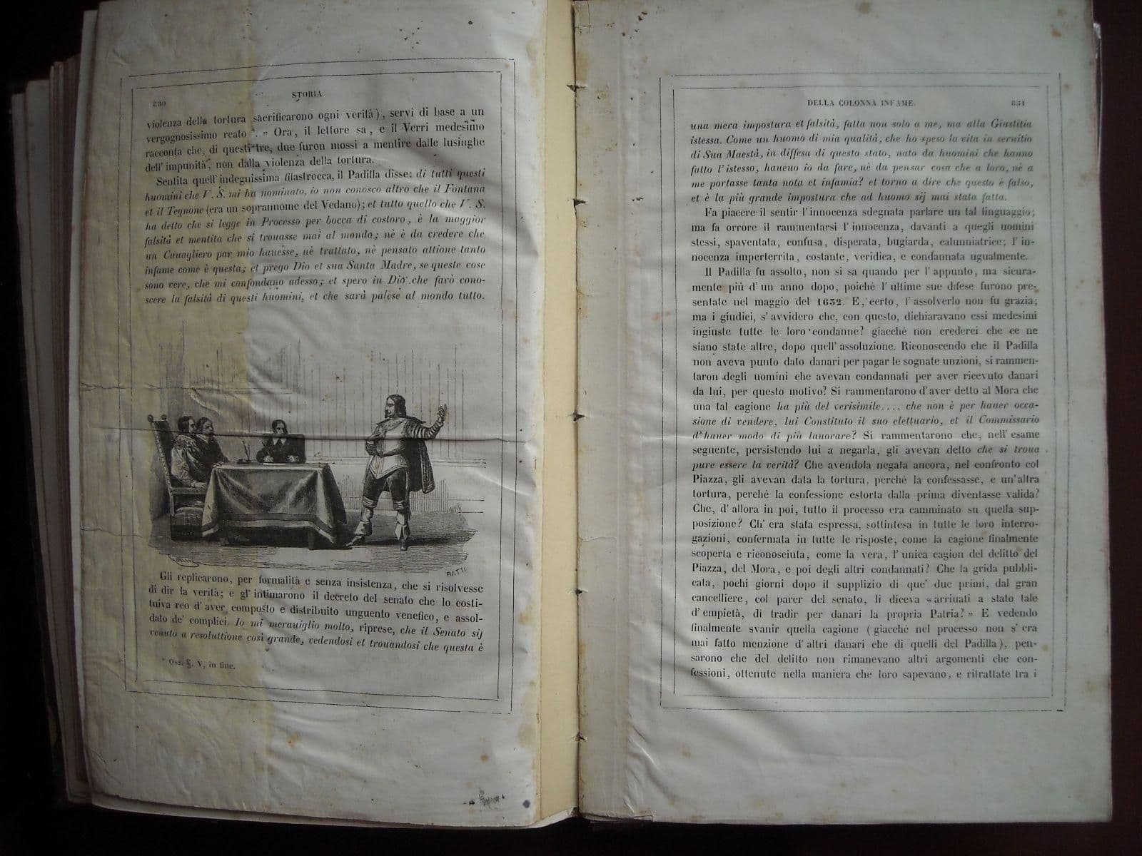 I Promessi Sposi E Storia Della Colonna Infame, Alessandro Manzoni, 1840