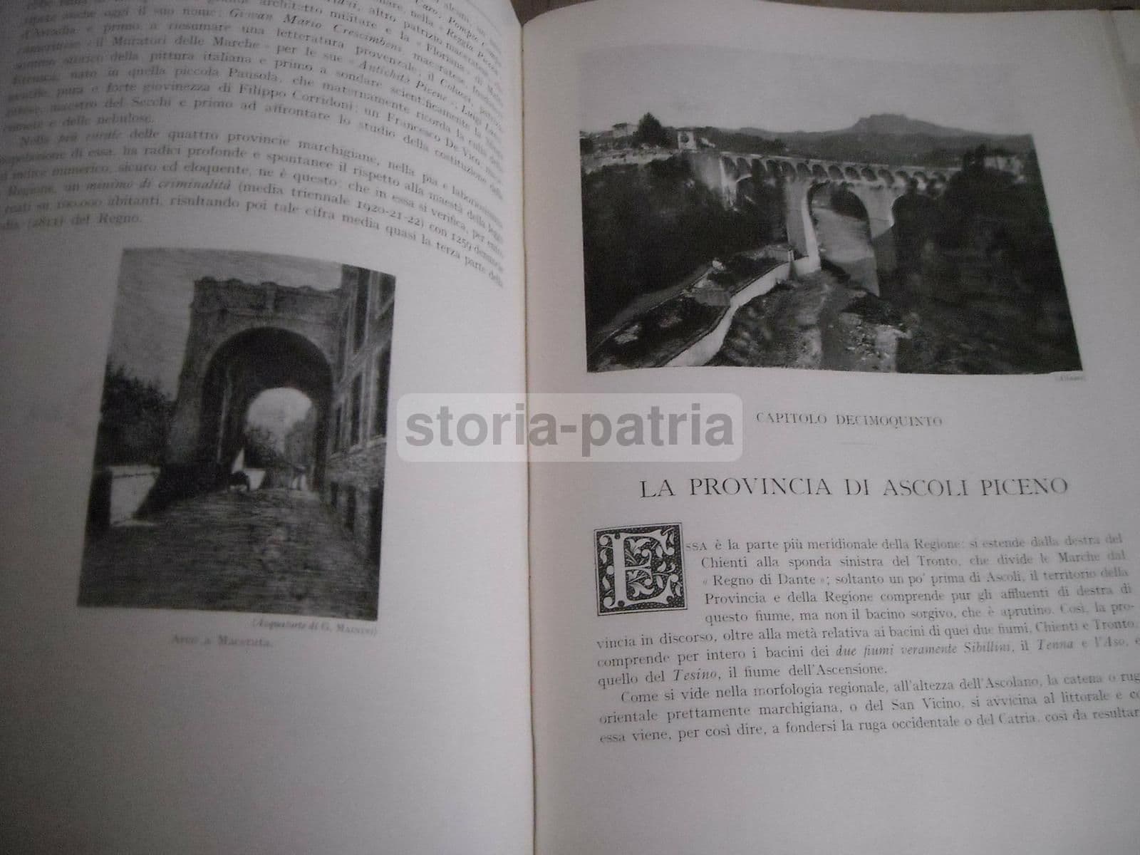 Marche Di Ettore Ricci, Utet 1929. Illustrato Con Mappe E Tavole