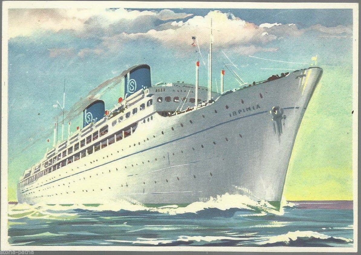 Cartolina T/n Irpinia Sicula Oceanica Venezuela Anni '30 '50