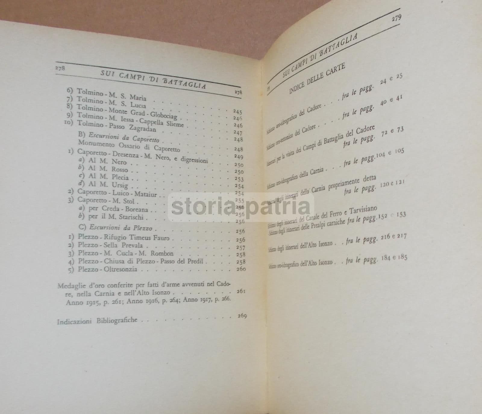 Sui Campi Di Battaglia: Grande Guerra, Cadore, Carnia, Isonzo. CTI, 1938