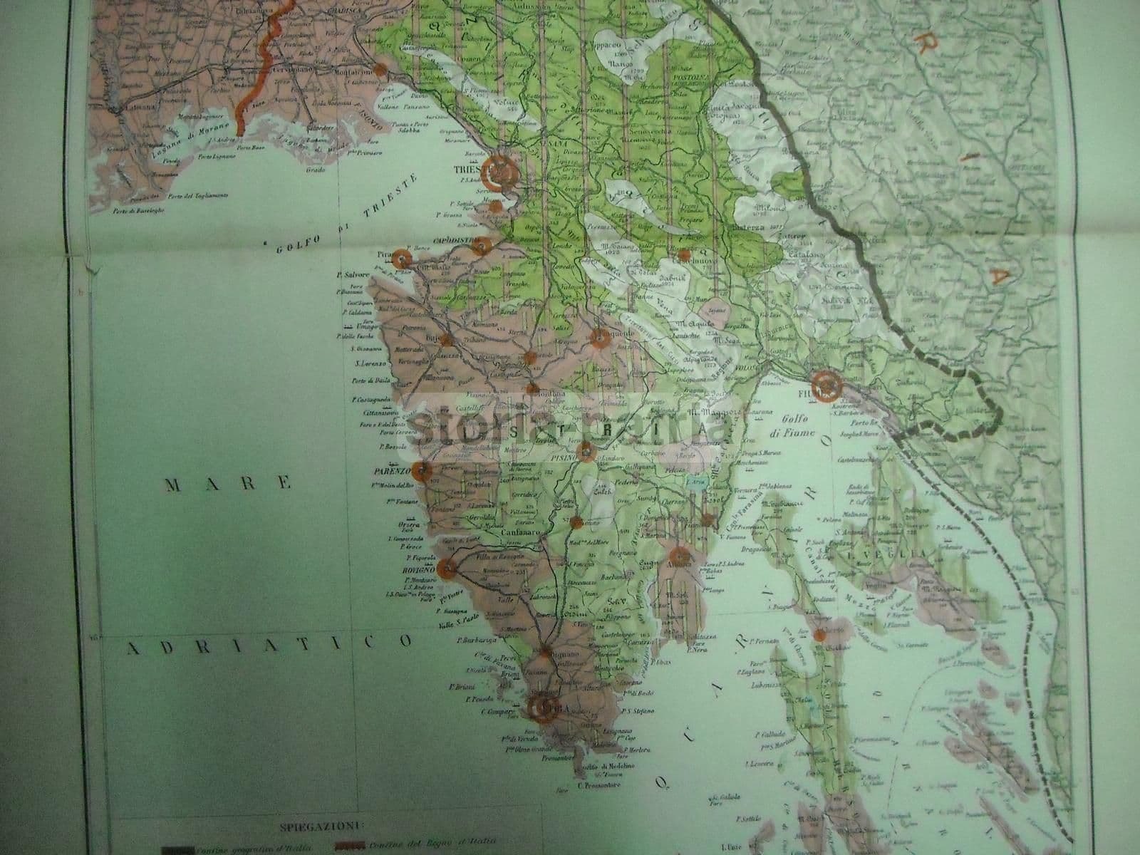 Atlante Della Nostra Guerra: 16 Tavole E Mappe Della Grande Guerra, De Agostini 1916