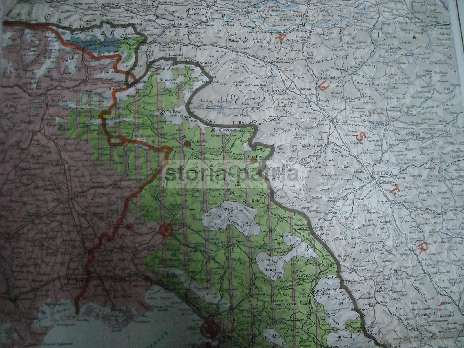 Atlante Della Nostra Guerra: 16 Tavole E Mappe Della Grande Guerra, De Agostini 1916