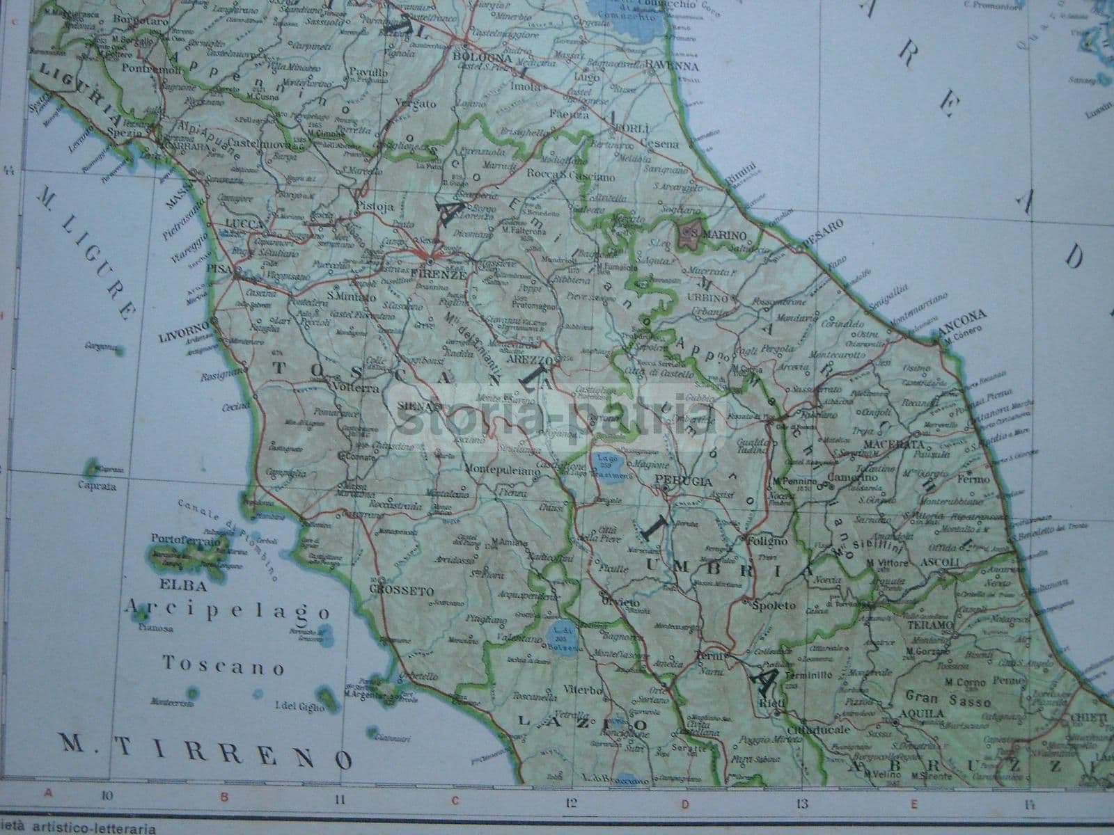 Atlante Della Nostra Guerra: 16 Tavole E Mappe Della Grande Guerra, De Agostini 1916