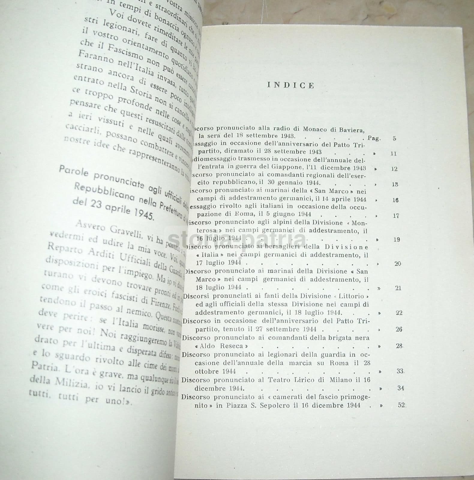 Gli Ultimi Discorsi Di Benito Mussolini 1943 1945 (RSI)