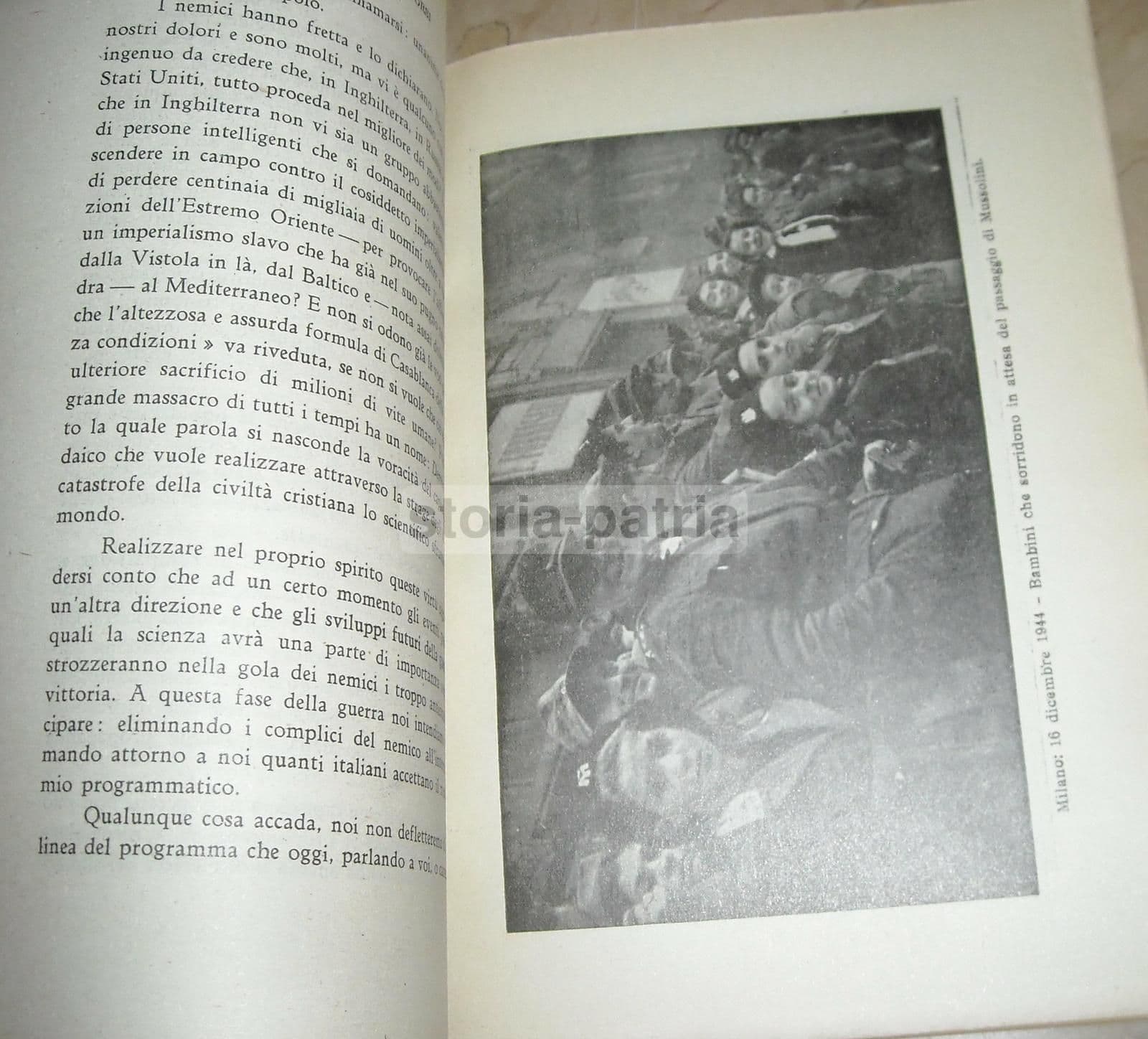 Gli Ultimi Discorsi Di Benito Mussolini 1943 1945 (RSI)