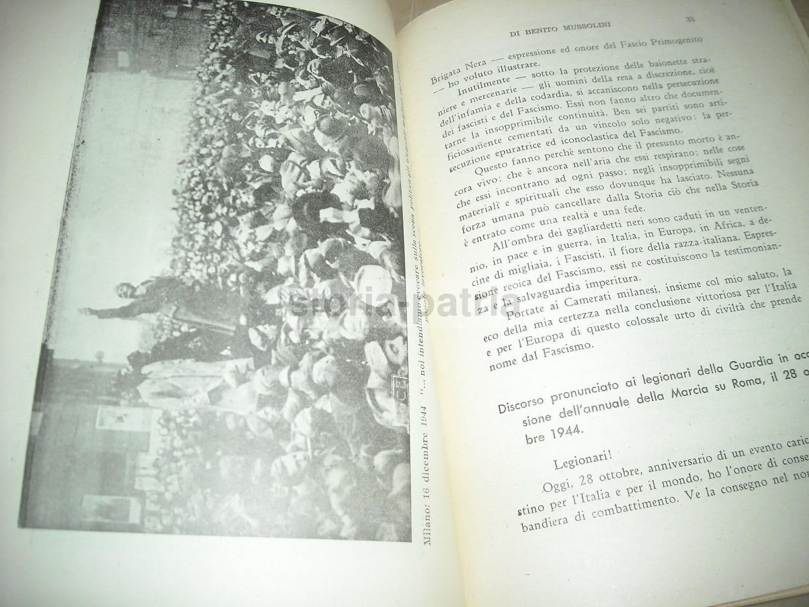 Gli Ultimi Discorsi Di Benito Mussolini 1943 1945 (RSI)
