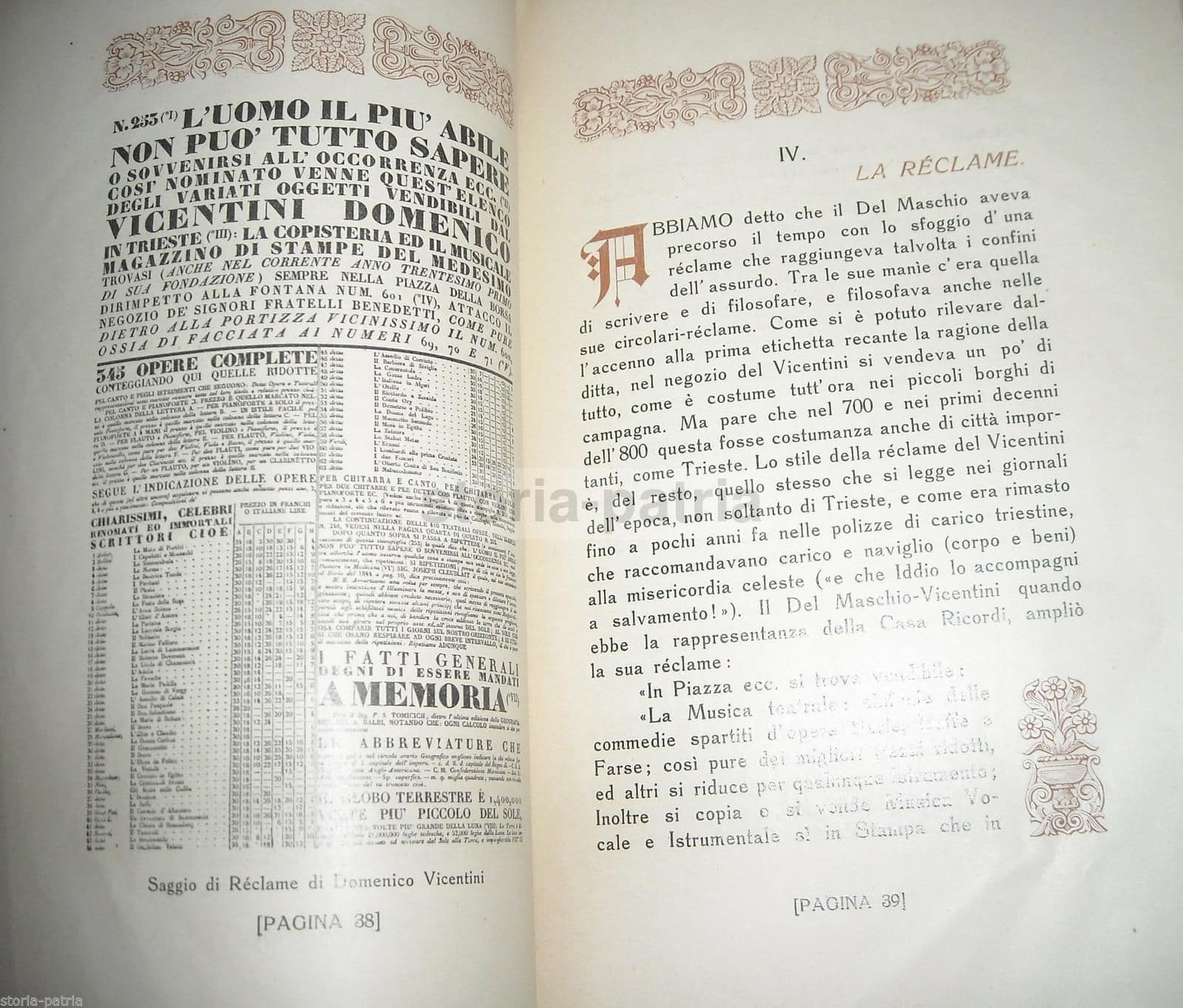 Storia Dello Stabilimento Musicale Schmidl, Trieste 1913