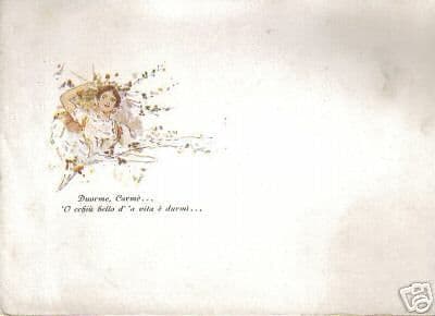 Cartolina Carmela (De Curtis) Illustrata Da Pietro Scoppetta, Circa 1900
