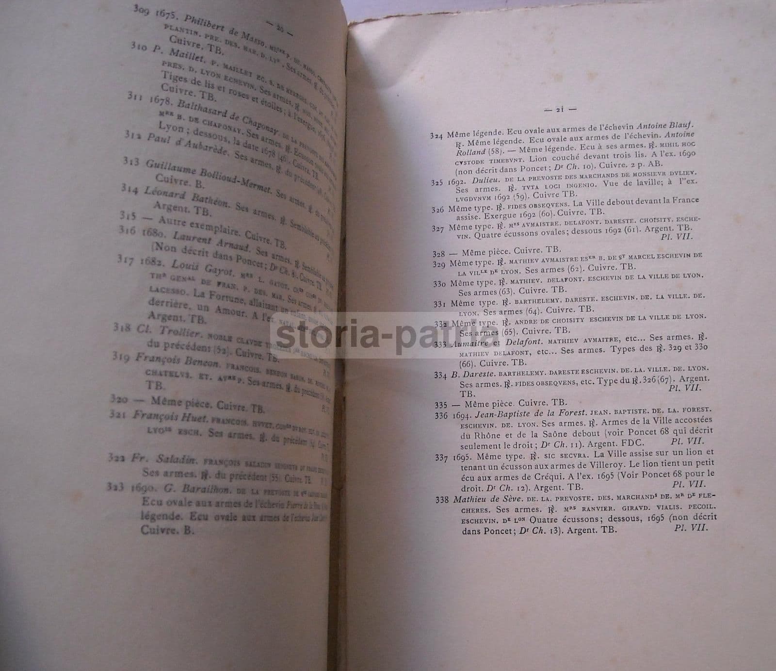 Catalogo d'Asta: Monete Romane E Francesi Di Lione, Collezione Dr. Ernest Poncet, 1926