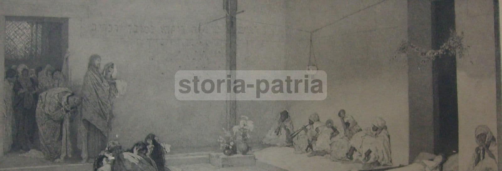 Incisione Originale Antonio Piccinni Thalita Cumi 1874 Morelli