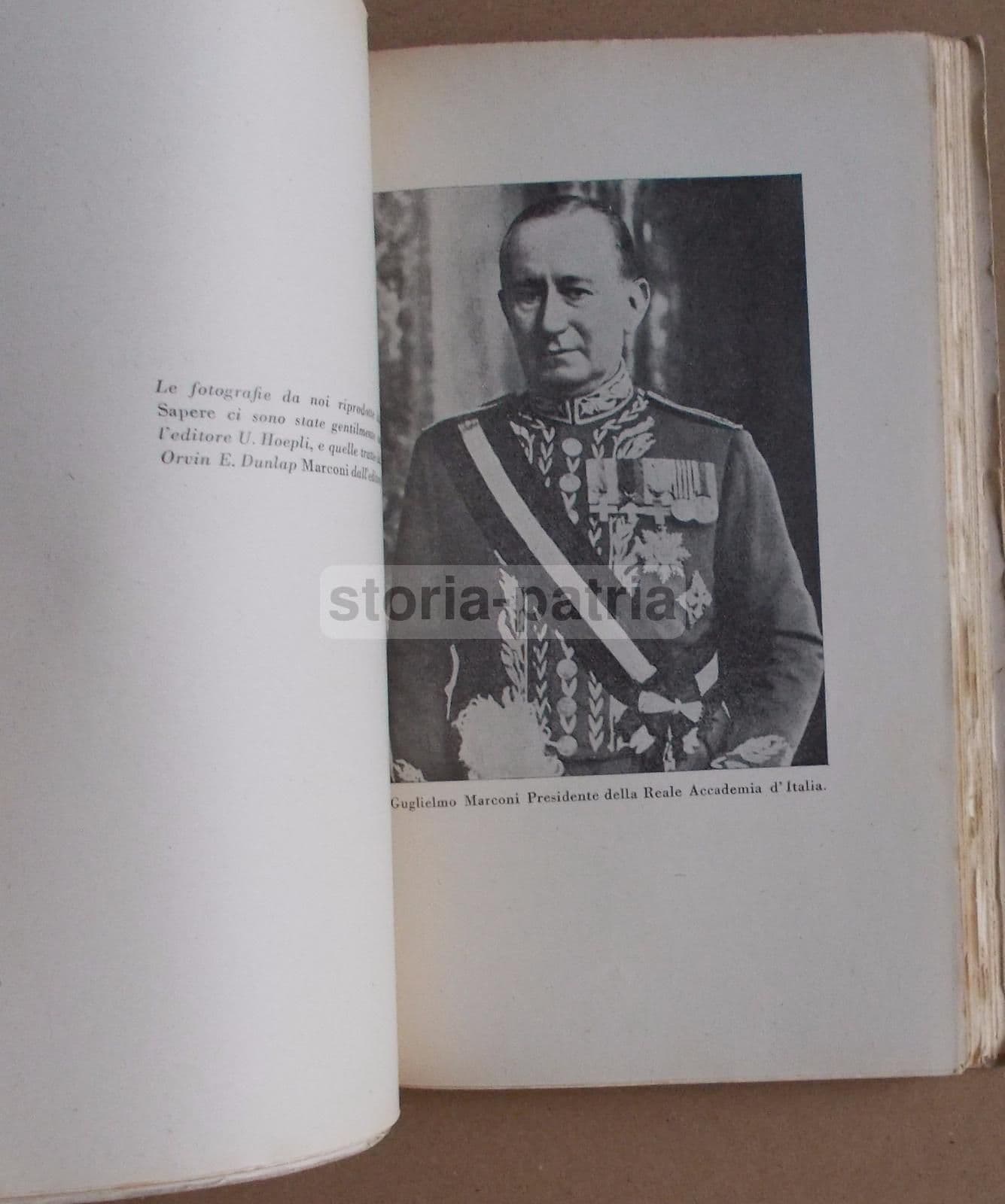 Almanacco 1939 Dedicato A Guglielmo Marconi: Radio E Radiotelegrafia