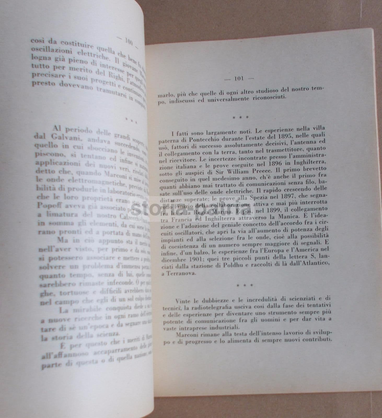 Commemorazione Di Guglielmo Marconi: Vallauri E Solari, 1938