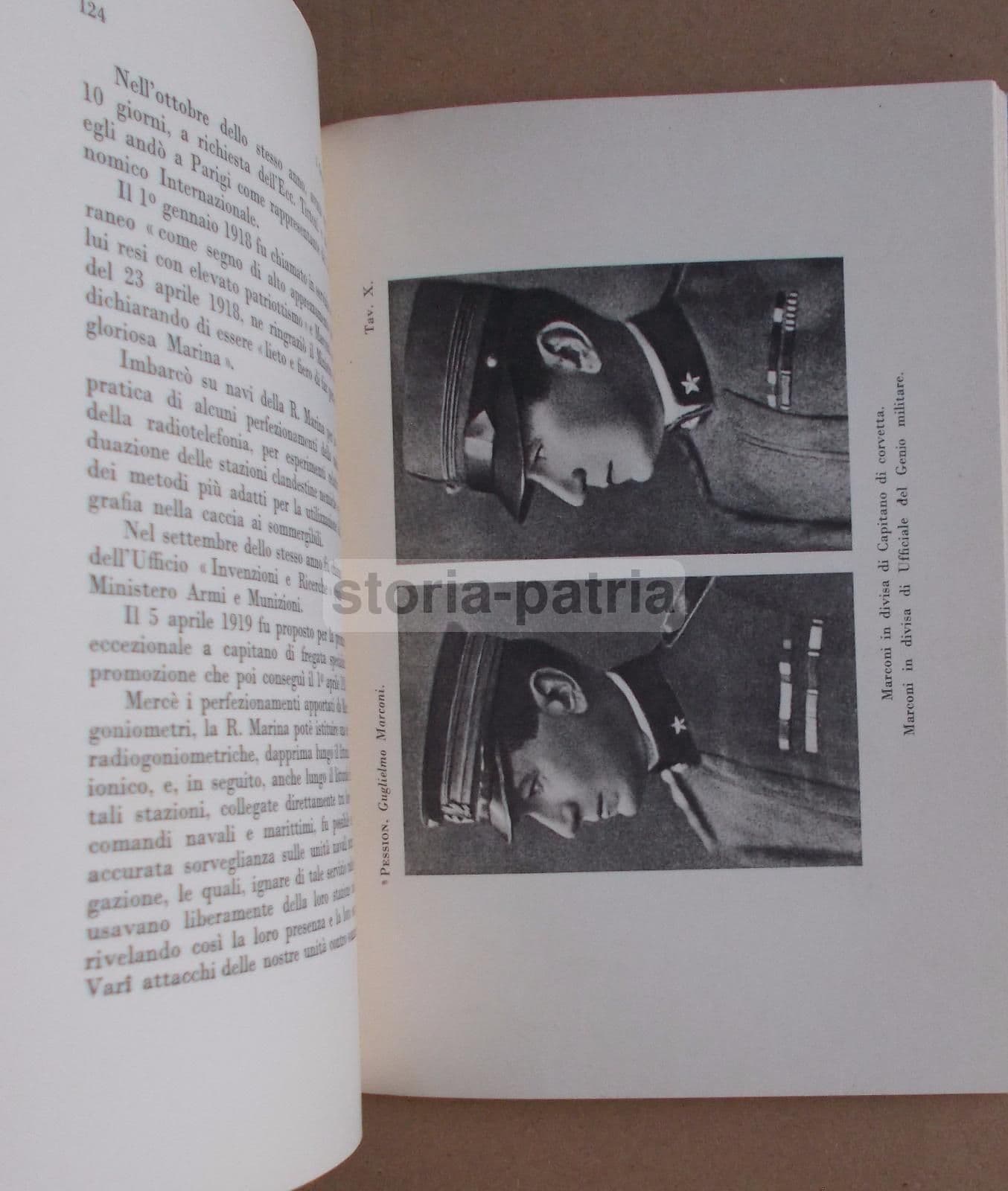 Marconi Di Giuseppe Pession (1941, UTET): Radiotelegrafia E Marina