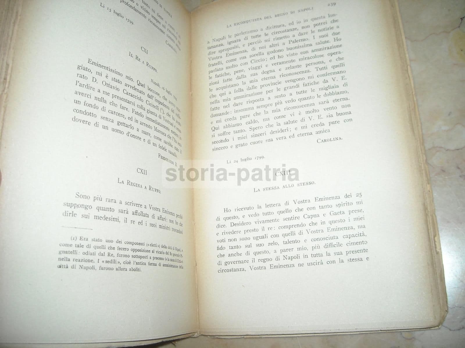 La Riconquista Del Regno Di Napoli Nel 1799 Benedetto Croce (1943)