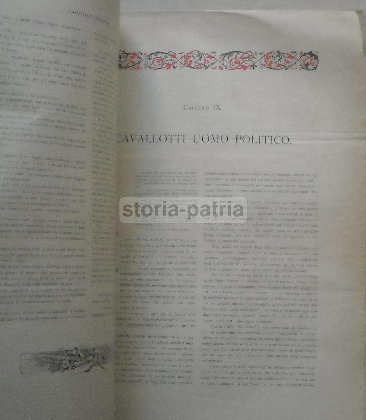 Felice Cavallotti: La Vita E Le Opere (Arnaldo De Mohr), Milano, Fine XIX Secolo