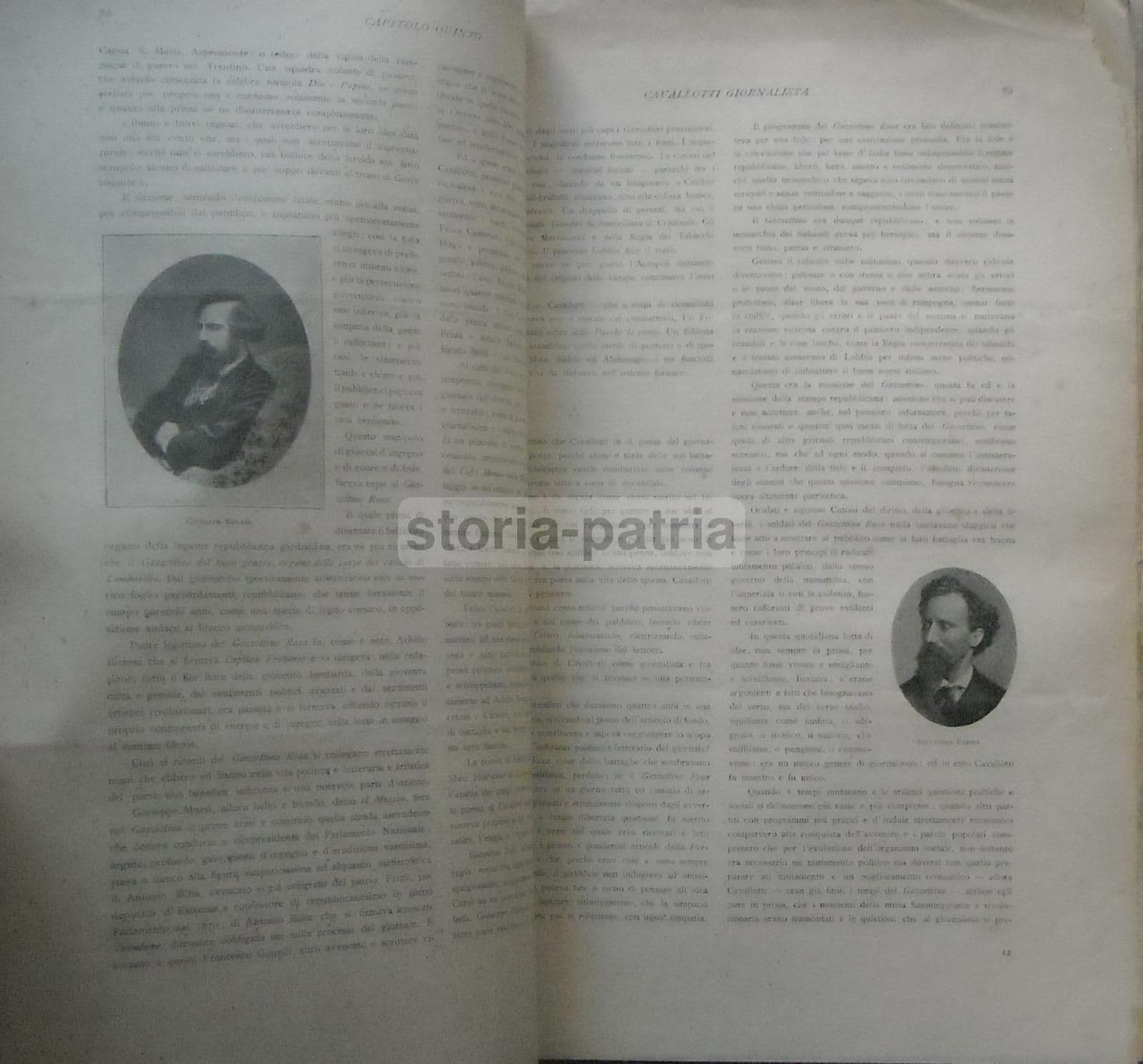 Felice Cavallotti: La Vita E Le Opere (Arnaldo De Mohr), Milano, Fine XIX Secolo