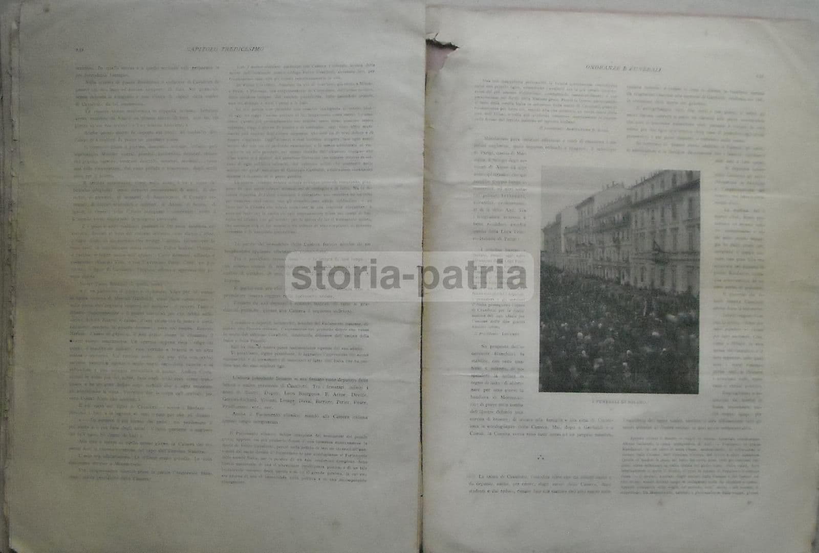 Felice Cavallotti: La Vita E Le Opere (Arnaldo De Mohr), Milano, Fine XIX Secolo