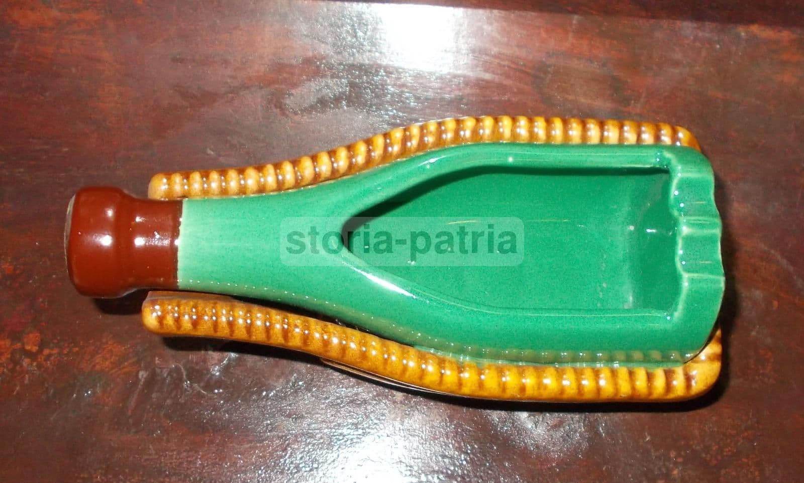 Soprammobile Pubblicitario Marmaca La Reine Pédauque In Ceramica