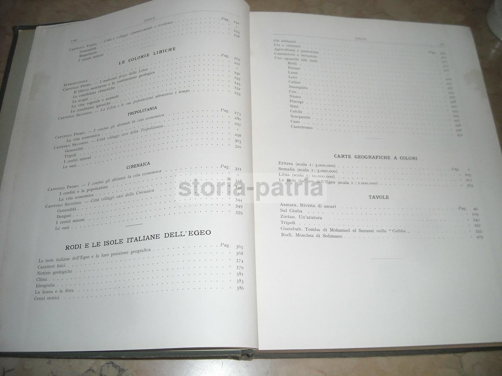 Le Colonie: Rodi E Le Isole Italiane Dell'Egeo (1928) Stefanini E Desio