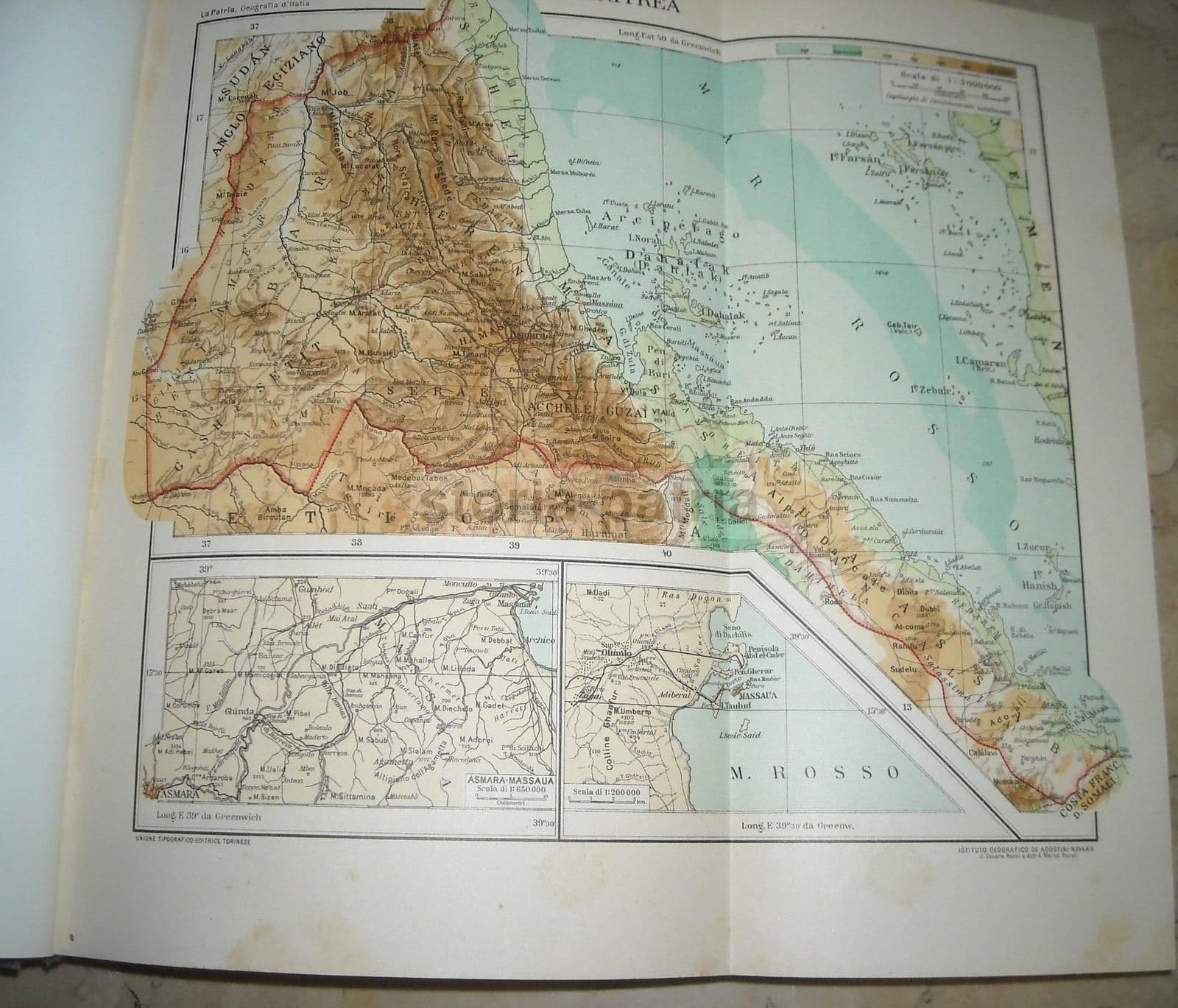 Le Colonie: Rodi E Le Isole Italiane Dell'Egeo (1928) Stefanini E Desio