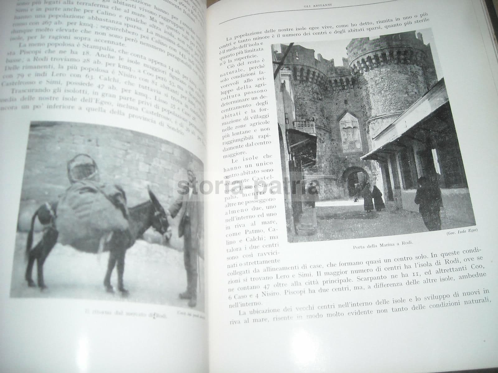 Le Colonie: Rodi E Le Isole Italiane Dell'Egeo (1928) Stefanini E Desio