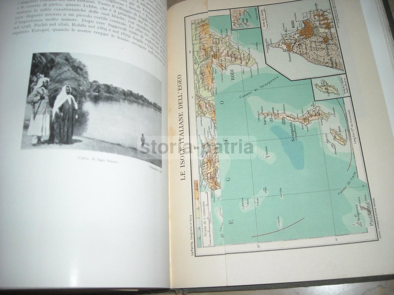 Le Colonie: Rodi E Le Isole Italiane Dell'Egeo (1928) Stefanini E Desio