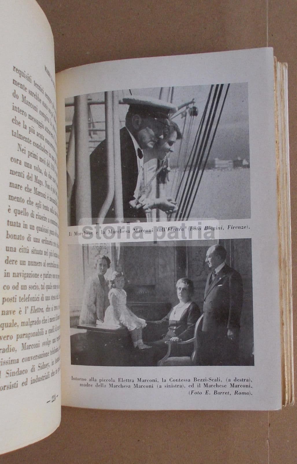 Guglielmo Marconi: Mago Dell'Invisibile. La Stella, 1937. Prima Edizione