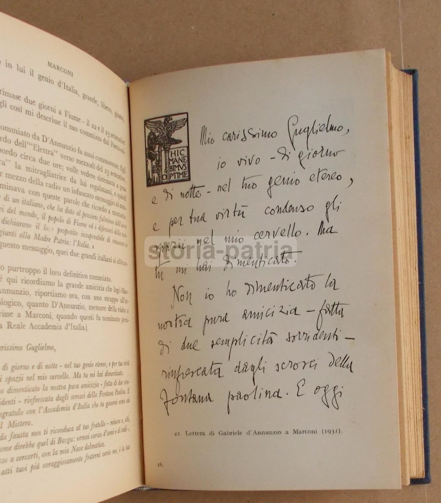 Marconi Nell'Intimità E Nel Lavoro Di Luigi Solari, Mondadori, 1940