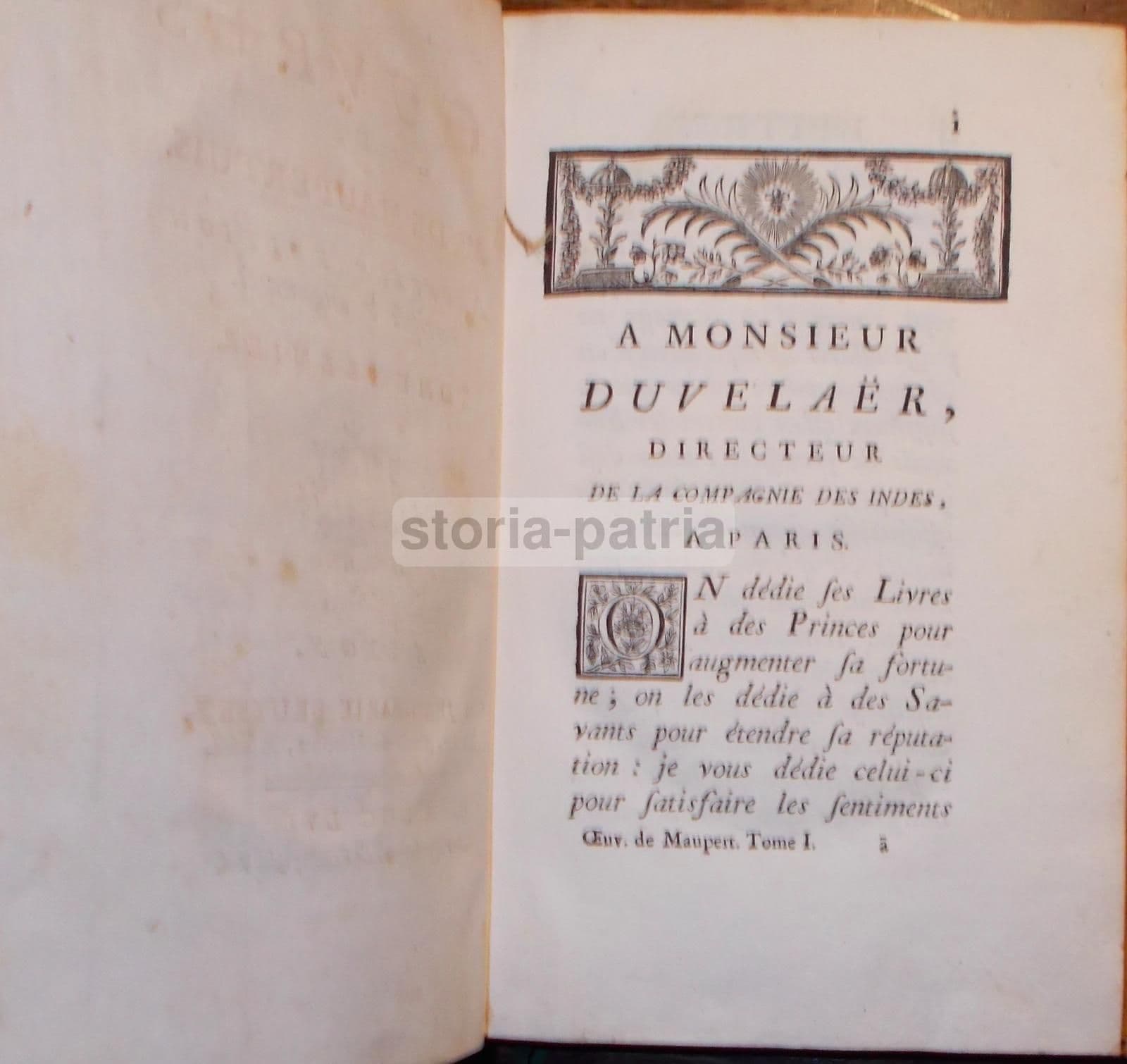 Oeuvres De Maupertuis: Cosmologia, Astrofisica E Filosofia (1756)