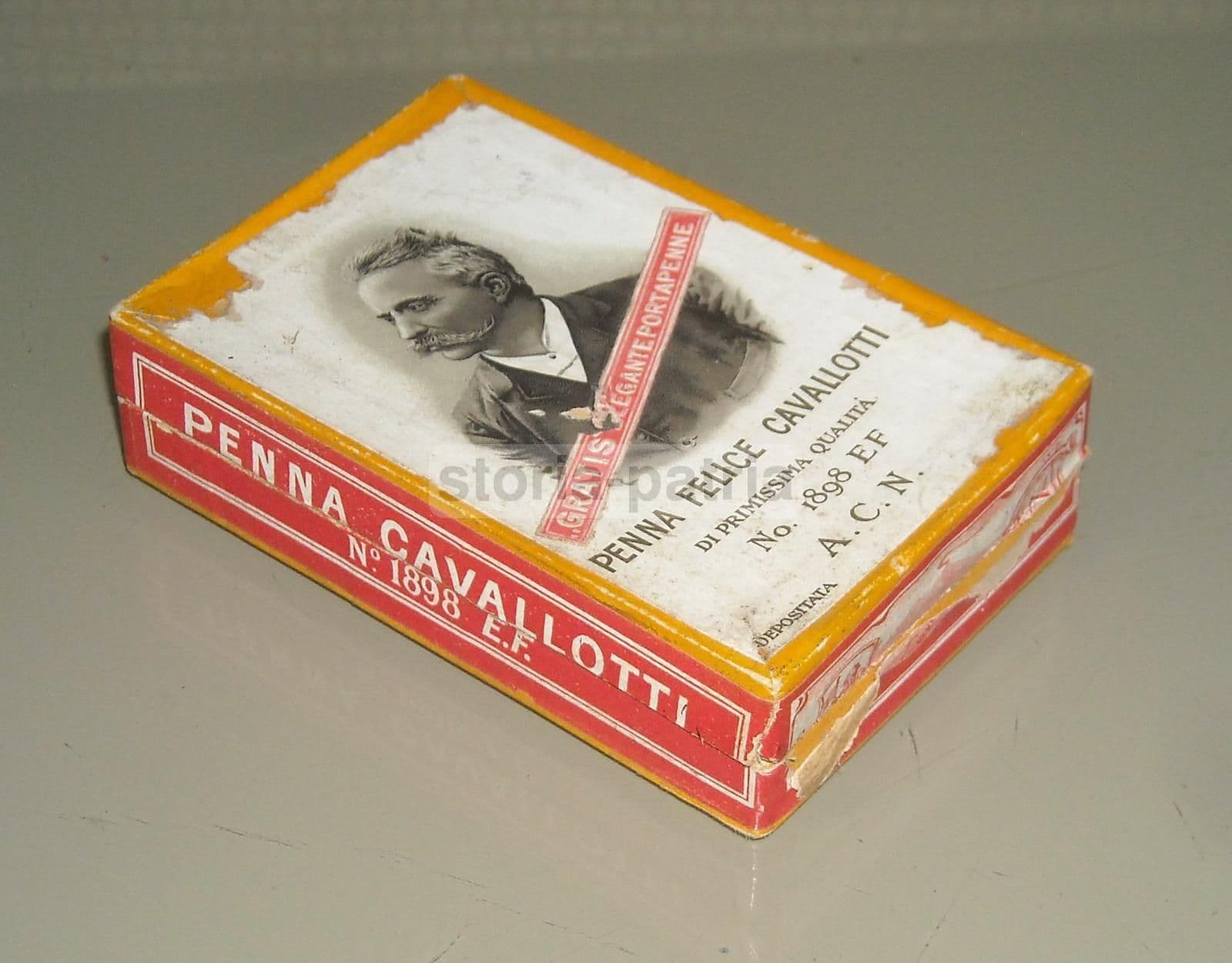 Astuccio Pubblicitario Penne Cavallotti Blanzy Anni '20 '30