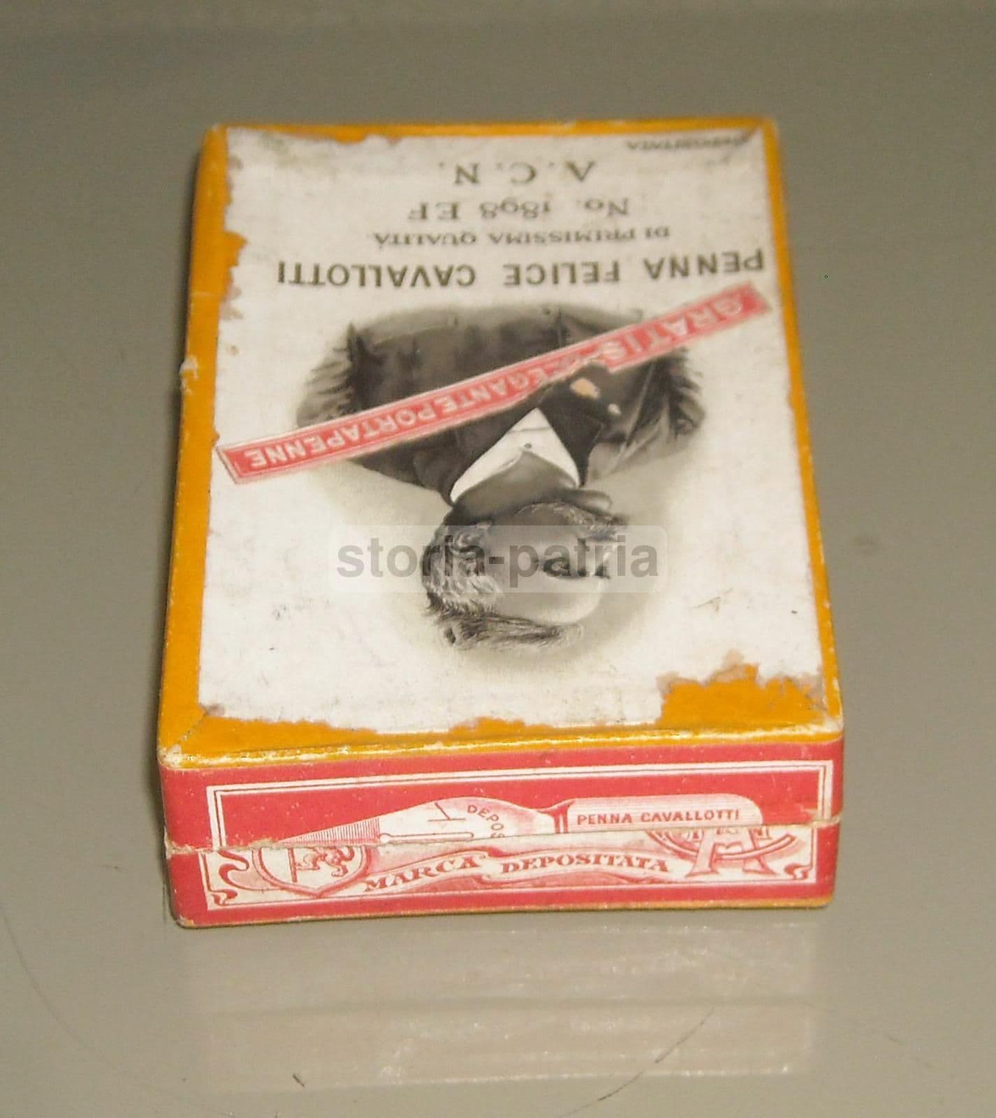 Astuccio Pubblicitario Penne Cavallotti Blanzy Anni '20 '30