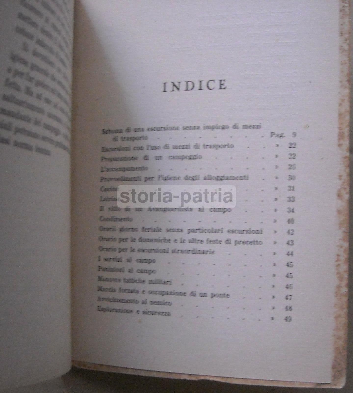 Opera Nazionale Balilla: I Campeggi. 1929. Copertina Futurista Di Gobbo