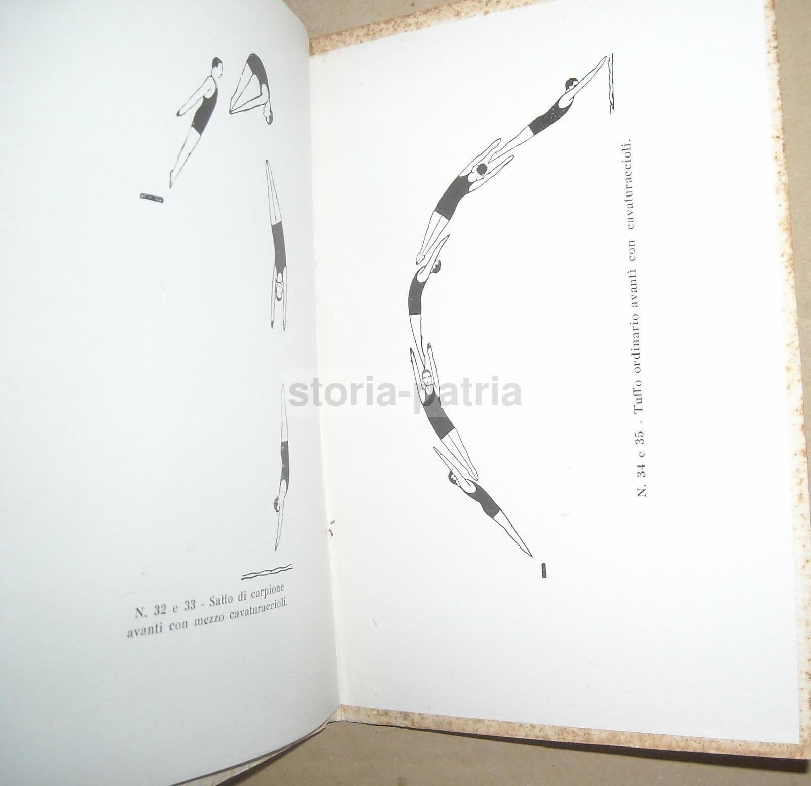 Campionati Nazionali Nuoto E Tuffi Opera Nazionale Balilla Roma 1928 Illustrato