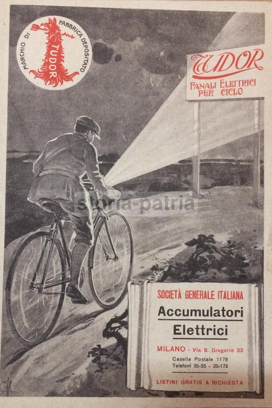 Pubblicità Aeroplani Pomilio Torino E Fanali Tudor Ciclo 1900