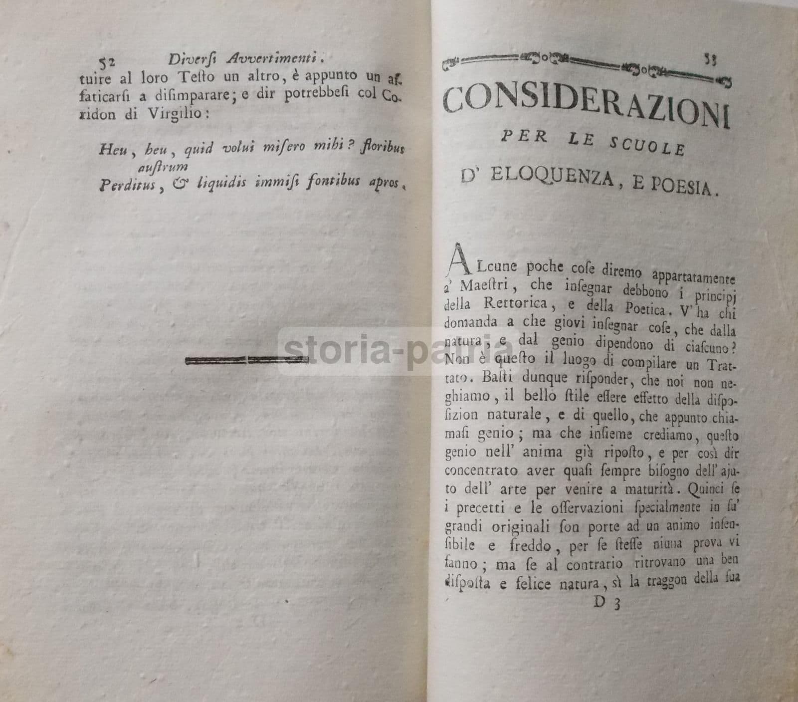 Clementino Vannetti: Alcuni Sentimenti Ai Maestri Delle Scuole Latine Di Rovereto