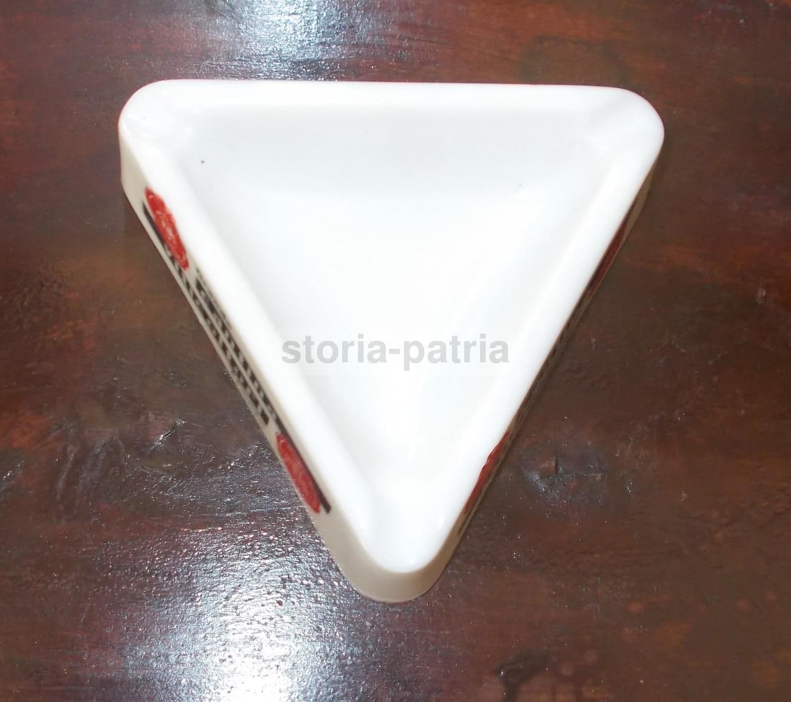 Soprammobile Pubblicitario Cantina Viticoltori Trento In Vetro, Anni 50