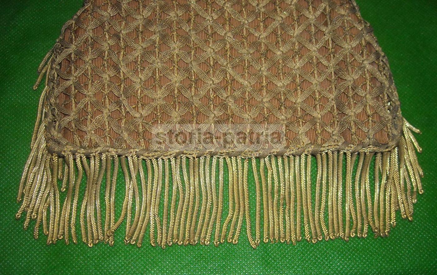 Borsetta Vintage Con Lavorazione Artistica Dorata (Anni '900)