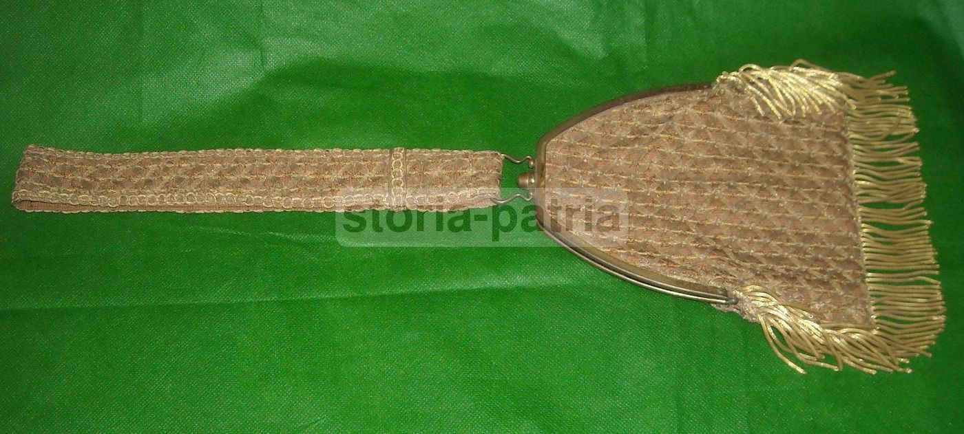 Borsetta Vintage Con Lavorazione Artistica Dorata (Anni '900)
