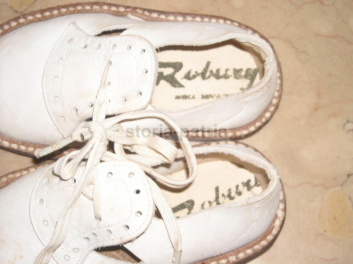 Scarpine Vintage Robury Anni '40 '60 Per Bambole O Collezione