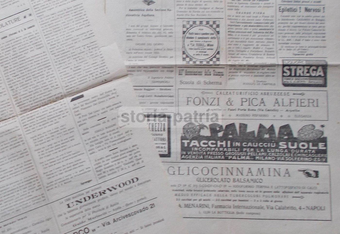 Giornale Aternina L'Aquila, Febbraio 1923, Cronaca Abruzzo