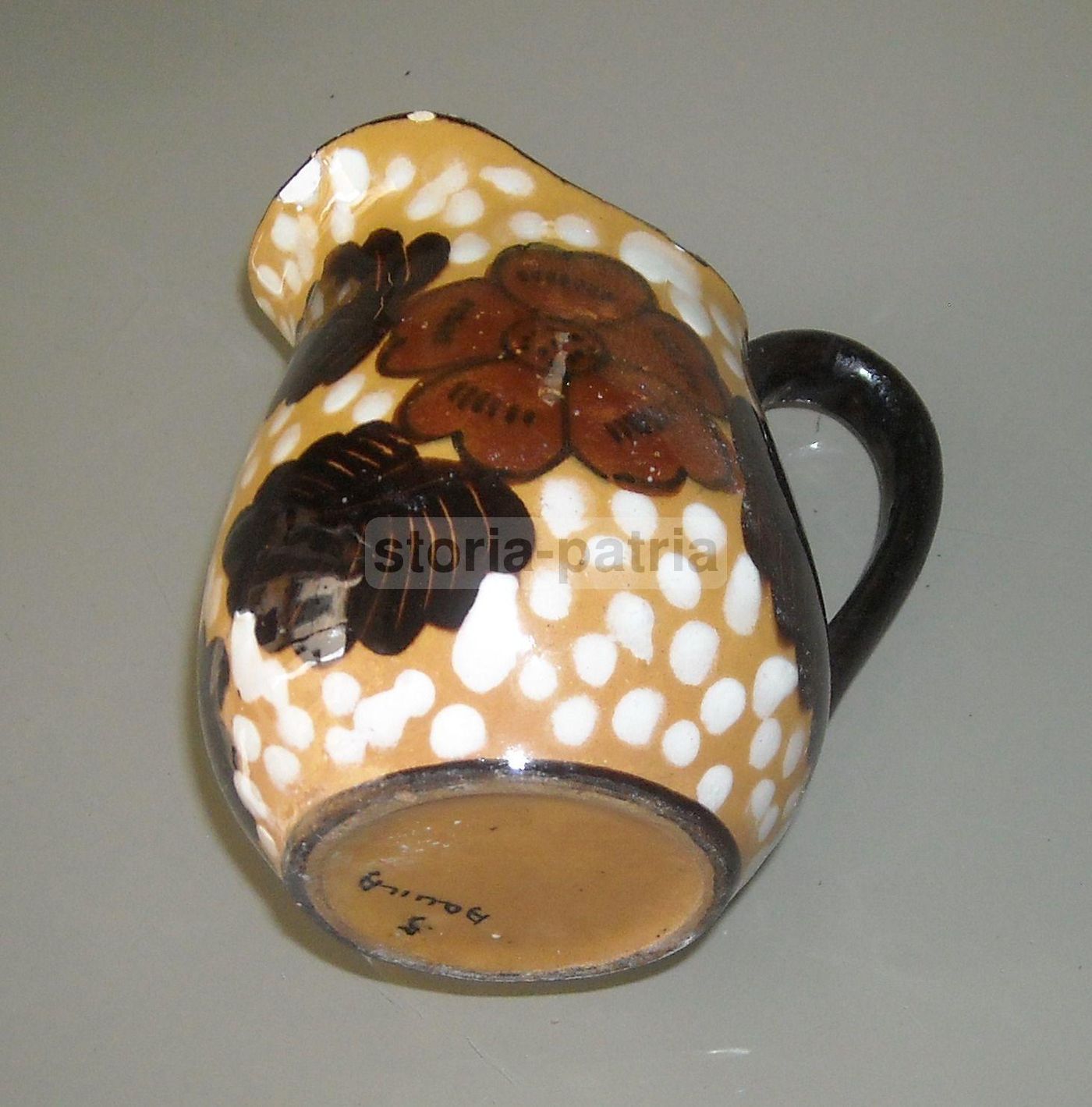 Ceramica Decorativa Floreale Liberty, Aquila, Anni '20