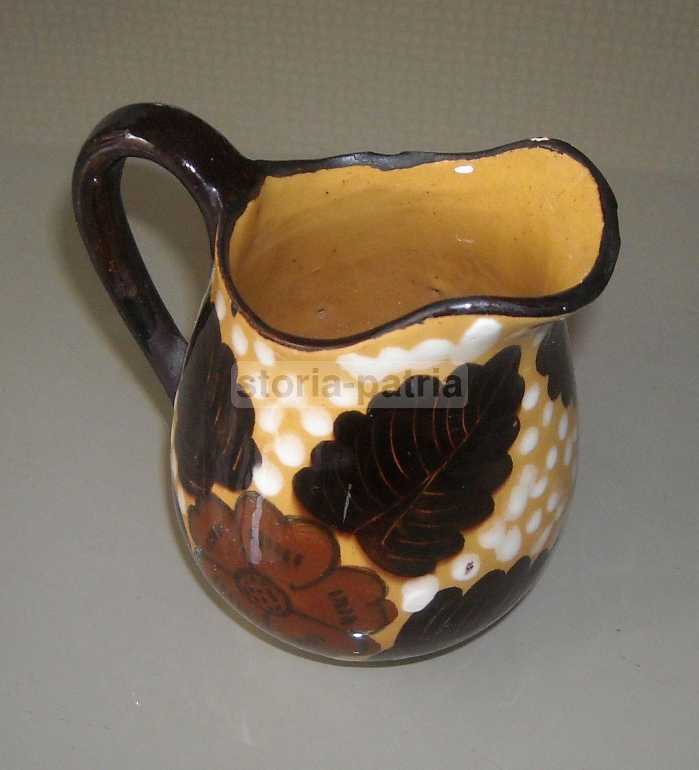 Ceramica Decorativa Floreale Liberty, Aquila, Anni '20