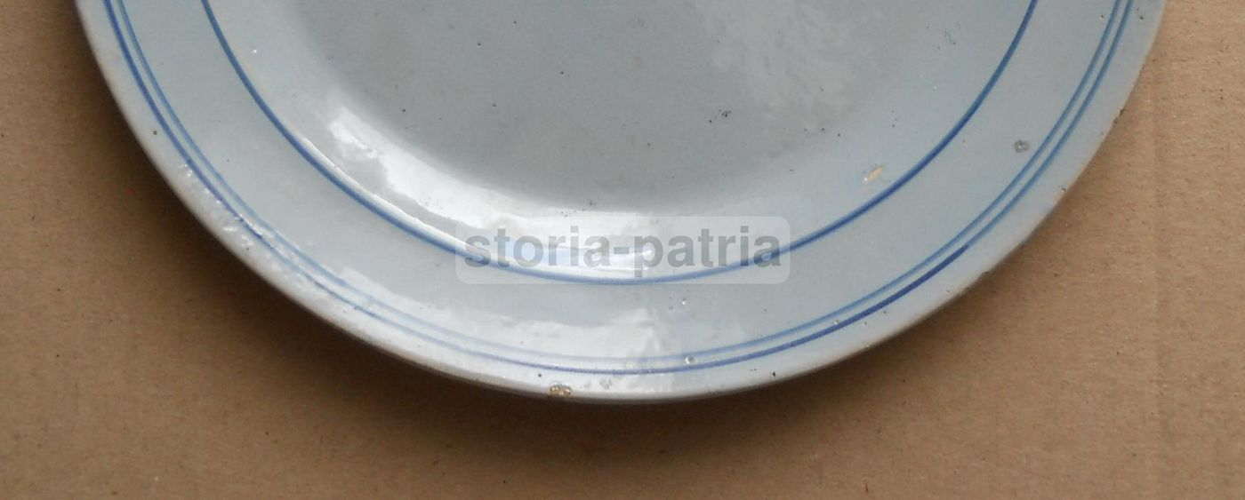 Piatto Antico In Ceramica Di Castelli d'Abruzzo, Firmato Domenico Pardi, XIX Secolo