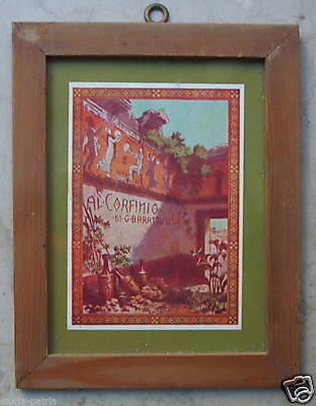 Etichetta Pubblicitaria Liquore Corfinio Barattucci Chieti