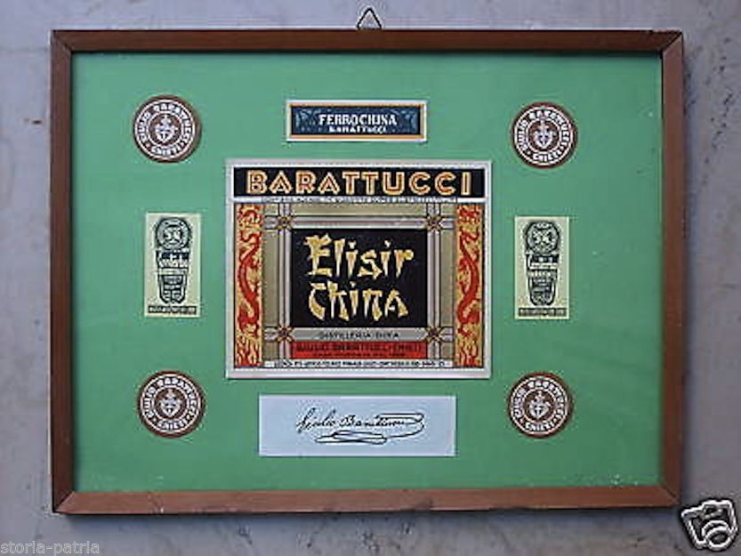 Etichette Pubblicitarie Barattucci: Liquori Ed Elisir d'Epoca (Chieti)