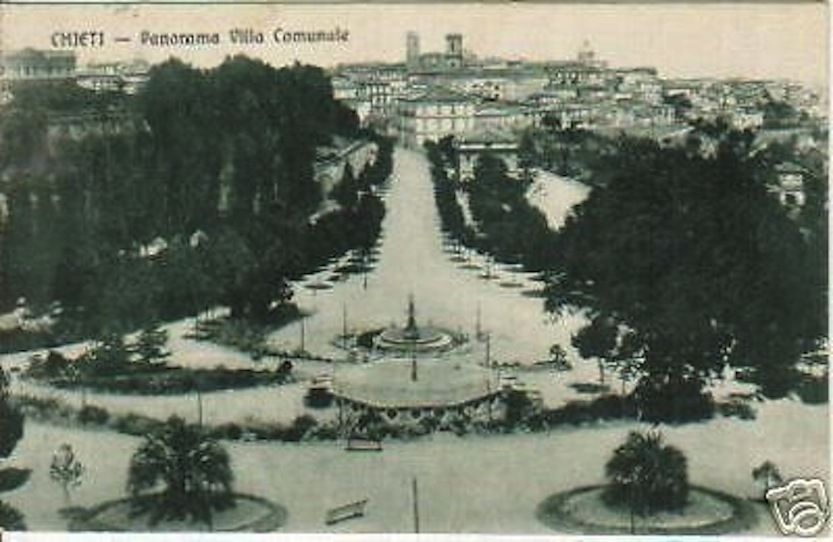 Veduta Antica Di Chieti, Panorama Dalla Villa Comunale, Anni '20 '30