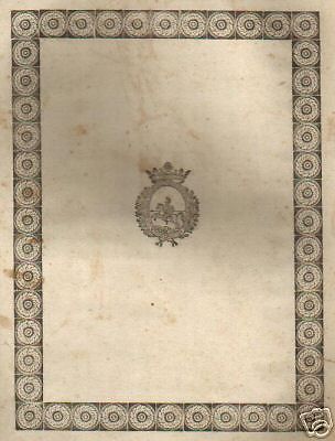 Regolamento Della Casa Di Conversazione, Chieti, 1832