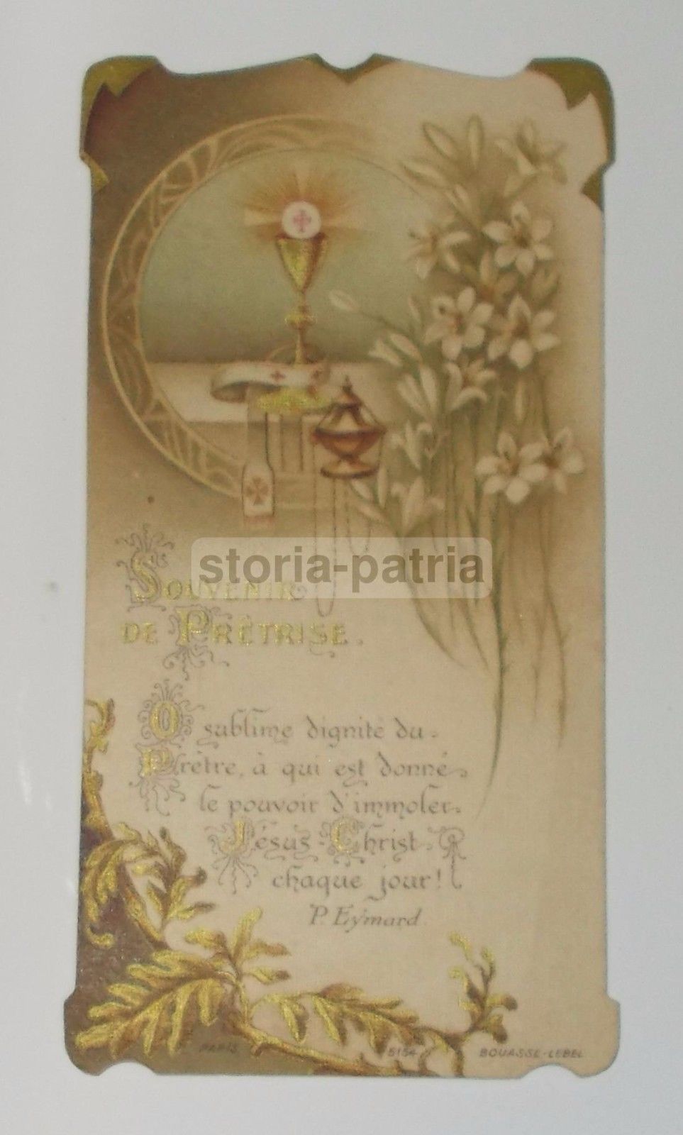 Santino Prima Messa Alessandro Di Lallo, Chieti 1908, Liberty