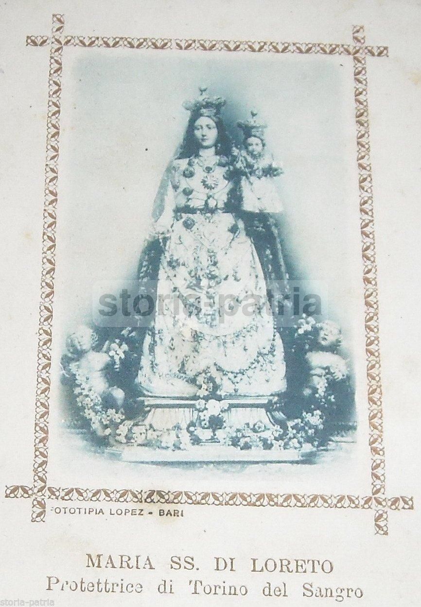 Madonna Di Loreto, Torino Di Sangro: Stampa Devozionale Antica