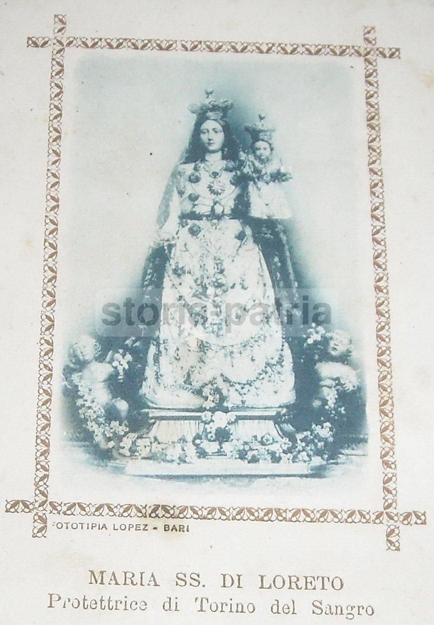 Madonna Di Loreto, Torino Di Sangro: Stampa Devozionale Antica